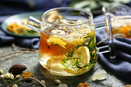 花草茶純天然護膚品，集養(yǎng)顏排毒瘦身于一體安全無害。