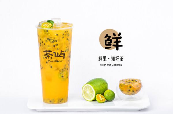嶼藍(lán)灣鮮果茶舍得用好料，當(dāng)然出好茶