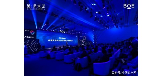 中國半導體顯示行業(yè)第一批技術品牌誕生
